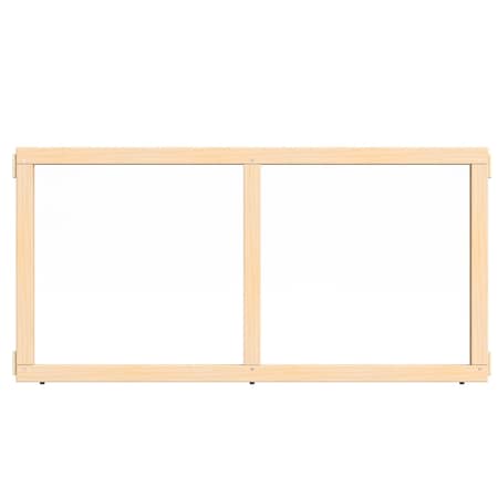 Jonti-Craft KYDZ Suite Panel, T-height, 48 in. Wide, See-Thru 1514JCTPL
